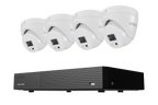 Lorex Connect T Series 1080p 8-Channel Wired DVR System with Four T1 1080p Turret Security Cameras - 128GB