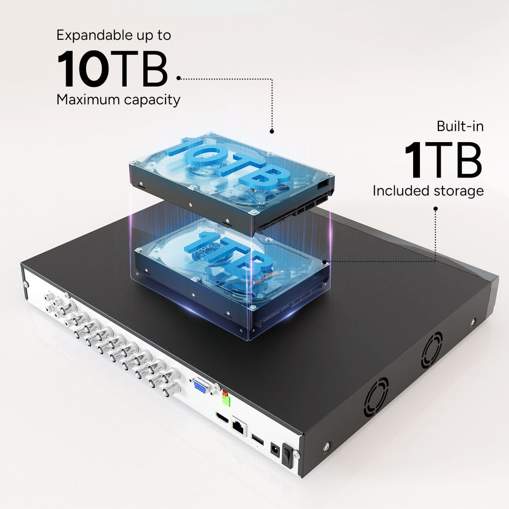 Lorex Connect TF 4K 16-Channel DVR - 1TB