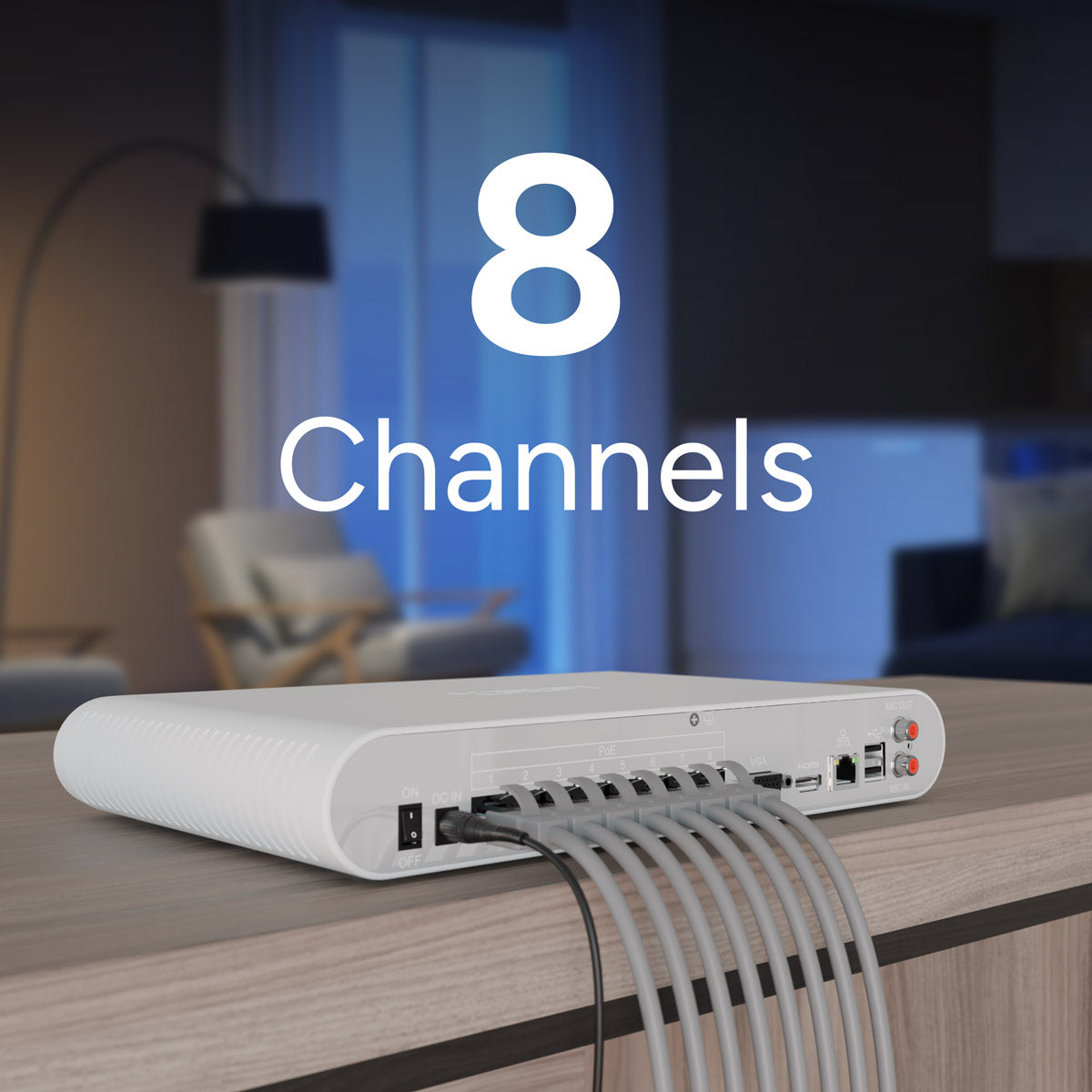 Lorex Connect VC 4K 8-Channel NVR - 1TB