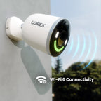 Lorex Smart Business Fusion Wi-Fi System: 4K+ 16 Channel (8 Wired + 8 Fusion Wi-Fi) 2TB System with 4K Outdoor Wi-Fi 6 Security Cameras with Smart Security Lighting