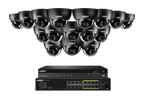 Lorex Elite Series 4K 32 Camera Capable 8TB Wired NVR System with 8MP (4K) A10 IP Dome Cameras