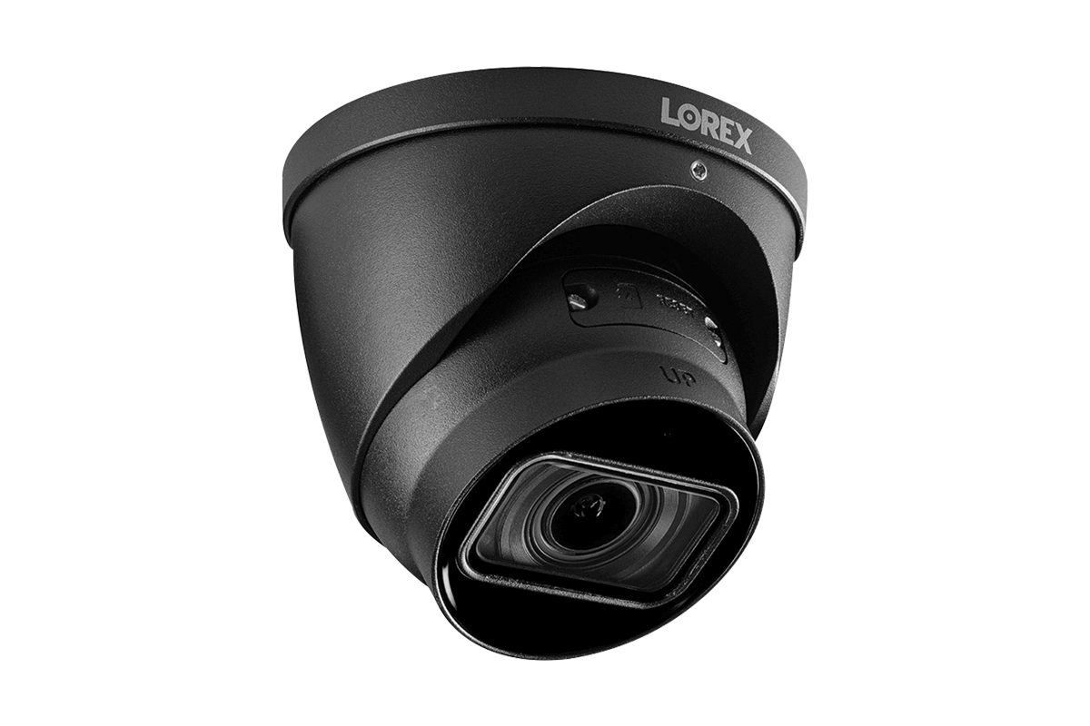 4K (8MP) Motorized Varifocal Smart IP Dome Black Security Camera