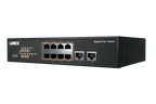 Lorex 8-Port Ethernet Gigabit Ethernet PoE+ Unmanaged Switch with 120W PoE Budget