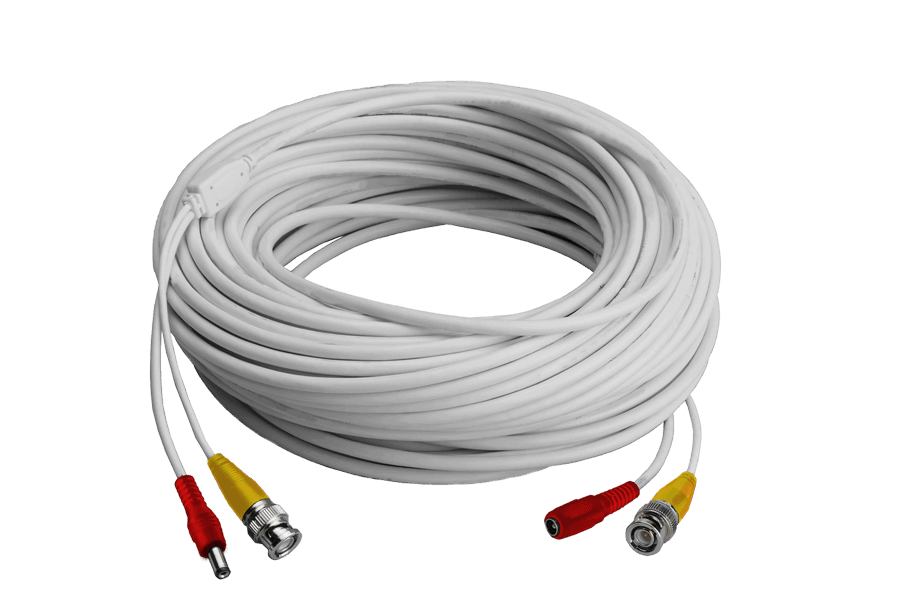 High performance BNC Video/Power Cable for Lorex Analog Security Systems