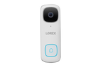 Lorex 2K Wi-Fi Video Doorbell 32GB (White, Single) - Open Box