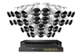 Lorex 4K (32 Camera Capable) 8TB Wired NVR System with Active Deterrence Bullet Security Cameras