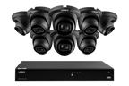 Lorex Fusion Series 4K 16 Camera Capable (Wired or Fusion Wi-Fi) 4TB Wired NVR System with A14 IP Dome Cameras