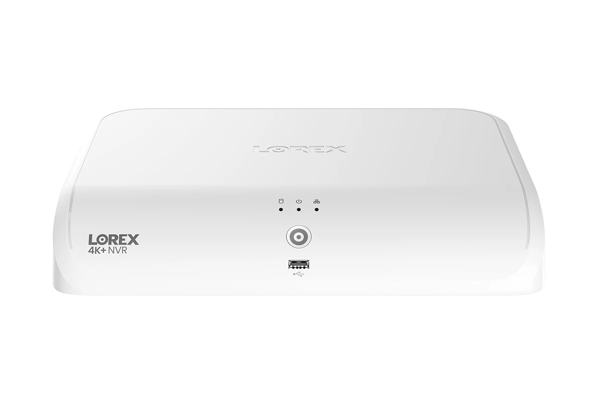 Lorex Fusion 4K+ Ultra HD 12MP 16 Camera Capable (8 Wired + 8 Fusion Wi-Fi ) Network Video Recorder