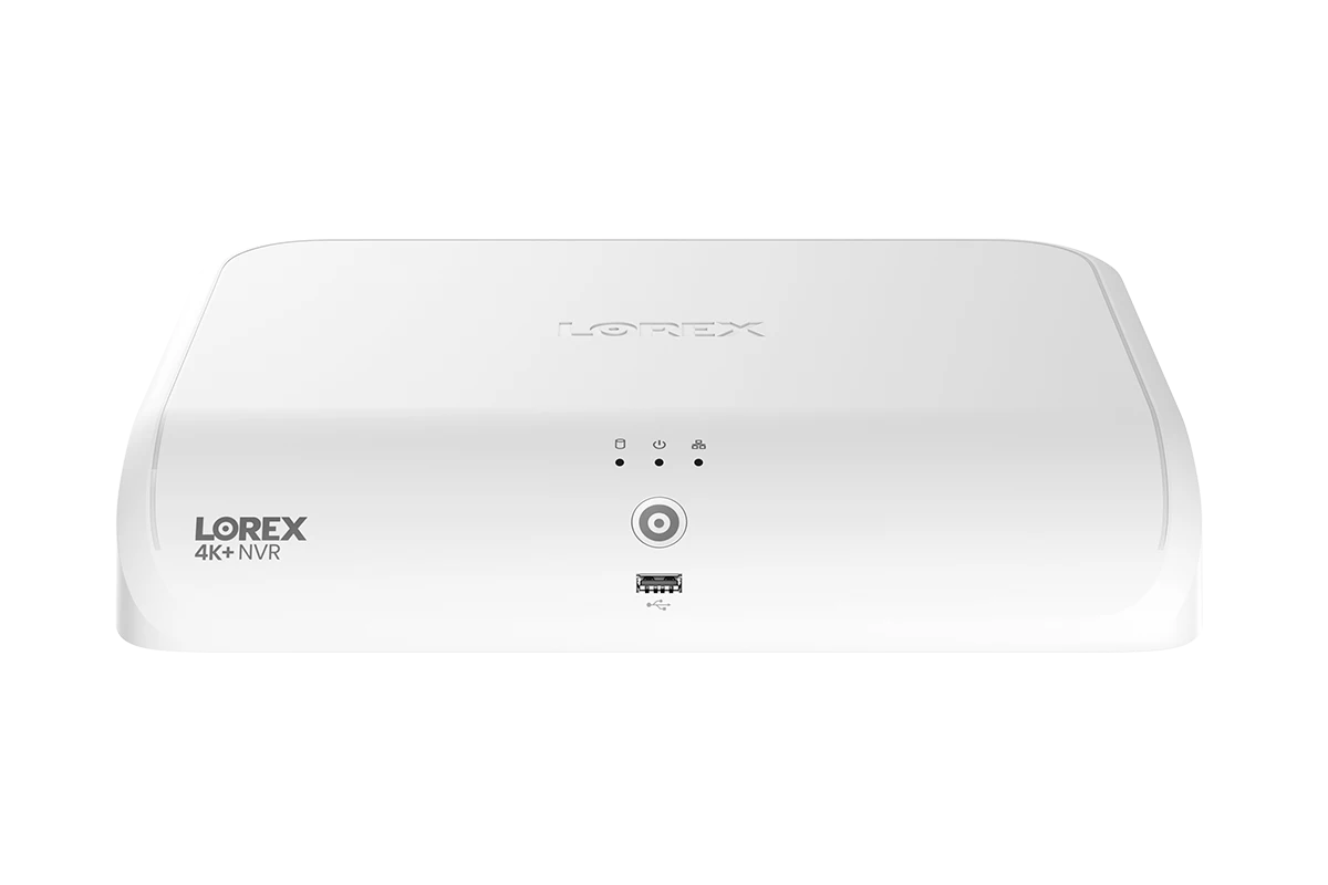 Lorex Fusion 4K+ Ultra HD 12MP 16 Camera Capable (8 Wired + 8 Fusion Wi-Fi ) Network Video Recorder - Open Box