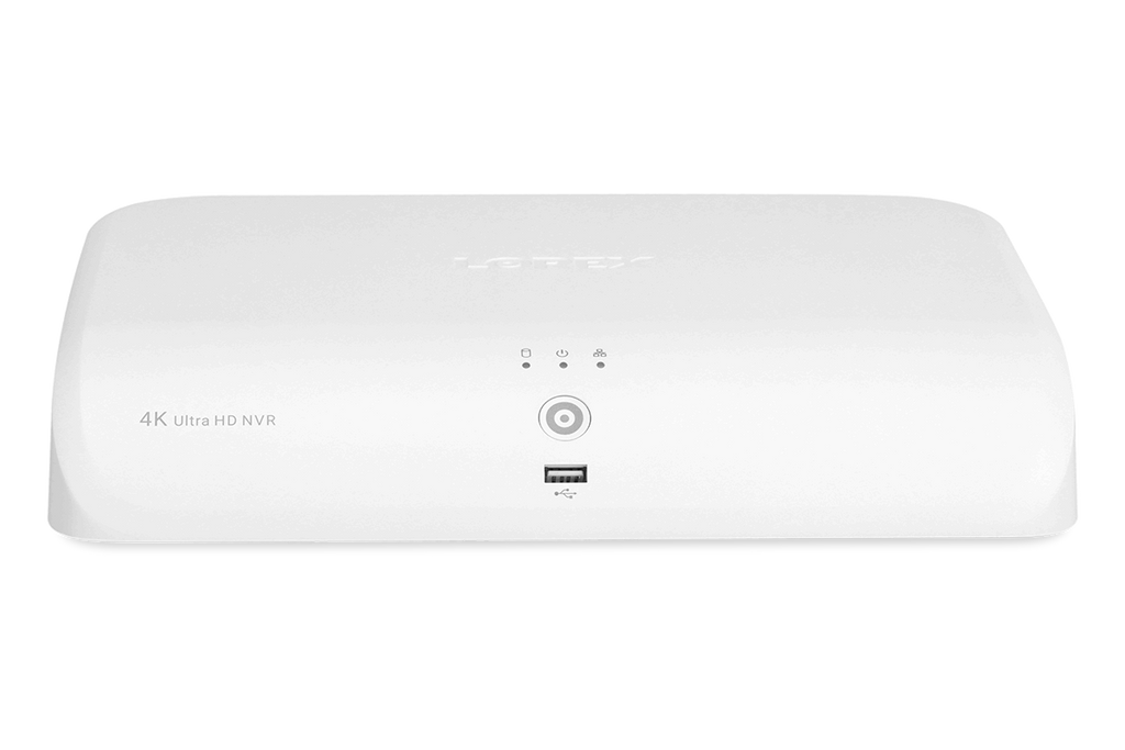 4K 8-channel 2TB Wired NVR System with 4 Smart Deterrence Cameras + Smart Sensor Kit