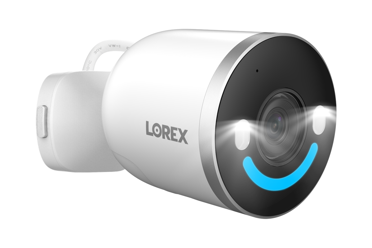 Lorex 4K Spotlight Indoor/Outdoor Wi-Fi 6 Security Camera with Smart Security Lighting - Open Box (Cloud-Enabled)