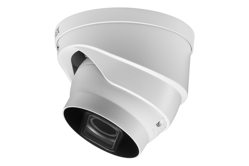 Lorex 4K Nocturnal 4 Series IP Wired Dome Camera with Motorized Varifocal Lens and Listen-in Audio - White (2-Pack Lorex 4K Nocturnal 4 Series IP Wired Dome Camera with Motorized Varifocal Lens and Listen-in Audio - White (2-Pack