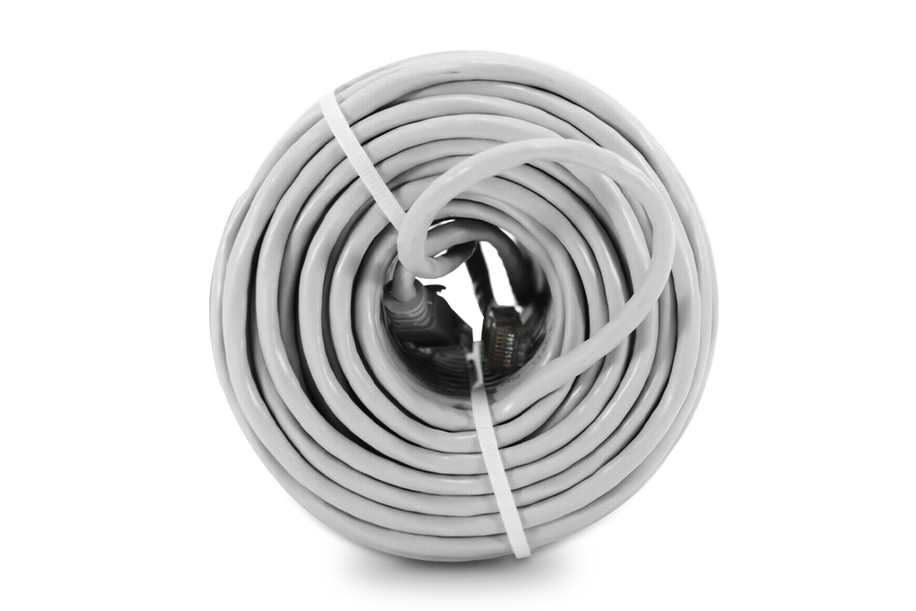 Cat5e Network Ethernet Cable for IP Security Cameras (UL-Rated, 8-pack)