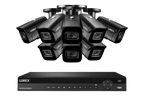Lorex 4K (16 Camera Capable) 4TB Wired NVR System with Nocturnal 3 Smart IP Bullet Cameras with Listen-In Audio and 30FPS