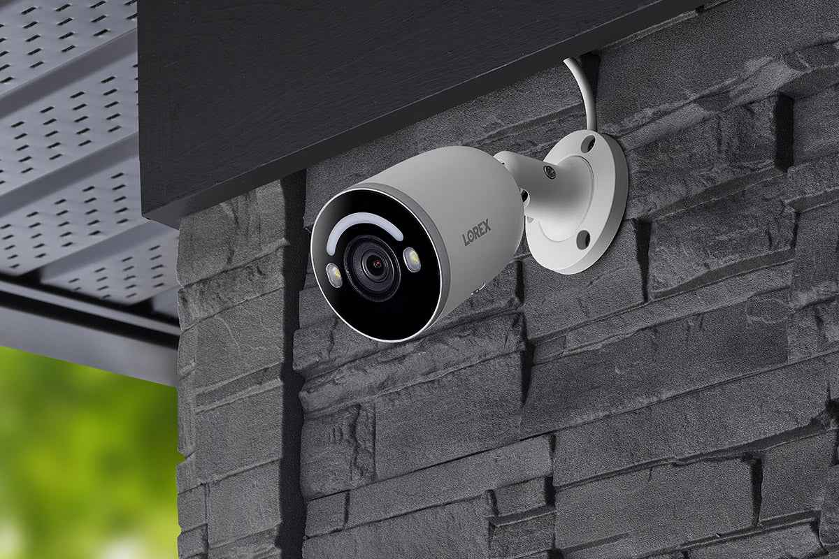 H Series H14 4K IP Wired Bullet Security Camera with Smart Security Lighting and Smart Motion Detection