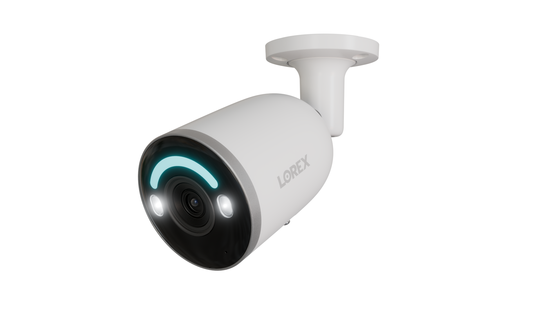 Lorex 4K Smart Security Lighting Bullet PoE IP Wired Camera