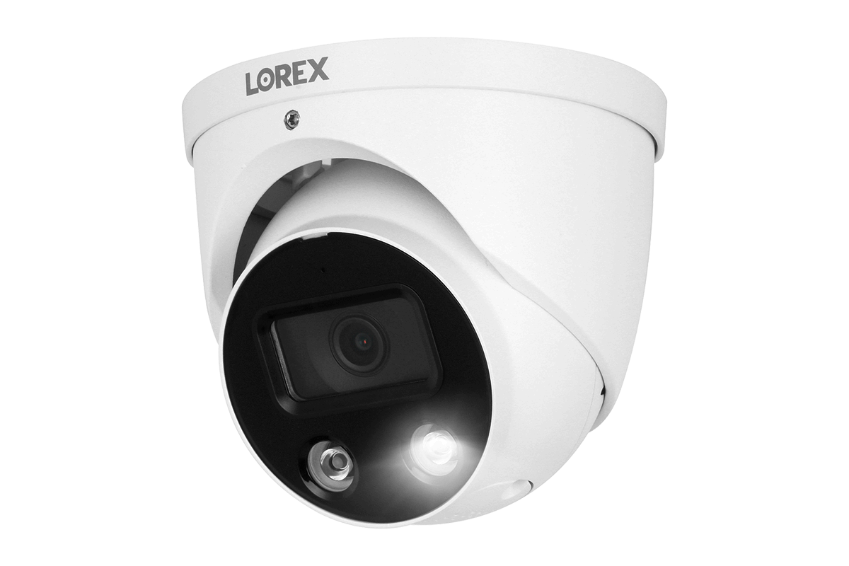 Lorex 4K Ultra HD Smart Deterrence IP Dome Camera with Smart Motion Detection Plus (Single)
