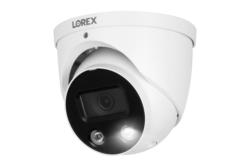 Lorex 4K Ultra HD Smart Deterrence IP Dome Camera with Smart Motion Detection Plus (Single)
