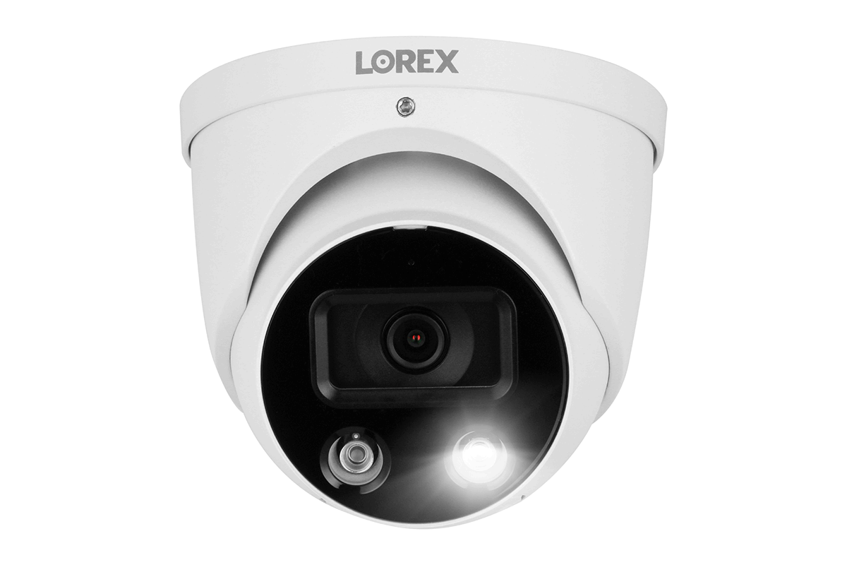 Lorex Fusion Series 4K 16 Camera Capable (Wired or Fusion Wi-Fi) 4TB Wired NVR System with H13 IP Dome Cameras