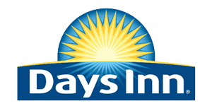 Days Inn logo with a blue and yellow design
