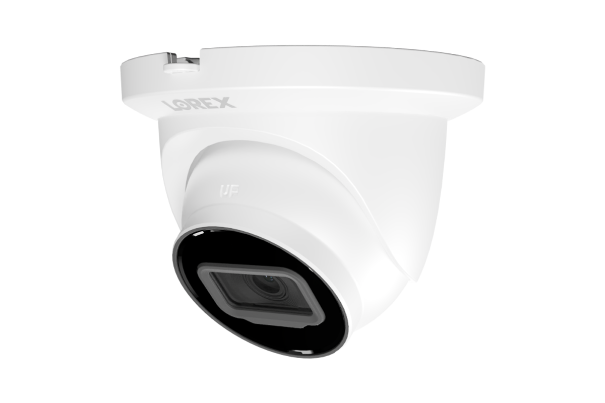 Lorex A4 4MP IP Wired Bullet Security Camera with Listen-In Audio and Smart Motion Detection