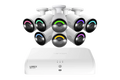 Lorex Fusion Series 4K 16 Channel (8 Wired + 8 Fusion Wi-Fi) 2TB Wired System with H12 Wired 4K IP Bullet Cameras