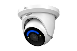 Lorex H12 4K IP Wired Turret Security Camera with Smart Security Lighting and Smart Motion Detection