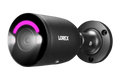 Lorex 4K Smart Security Lighting Deterrence Bullet AI PoE IP Wired Cameras - Black (Single)
