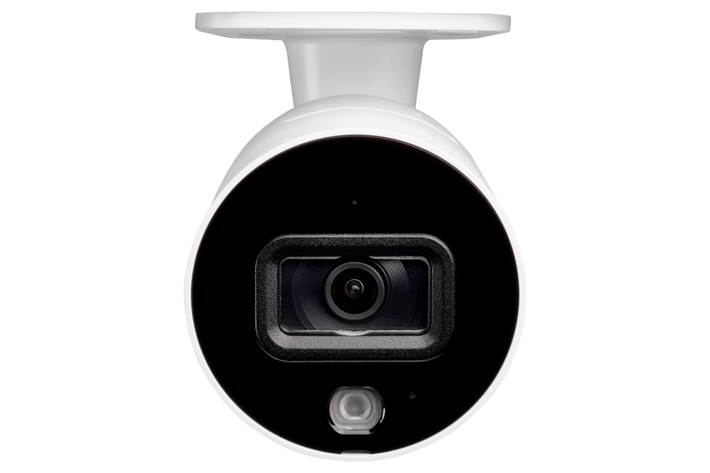 Loresx Smart Indoor/Outdoor 1080p Wi-Fi Camera With Smart Deterrence and Color Night Vision - Open Box