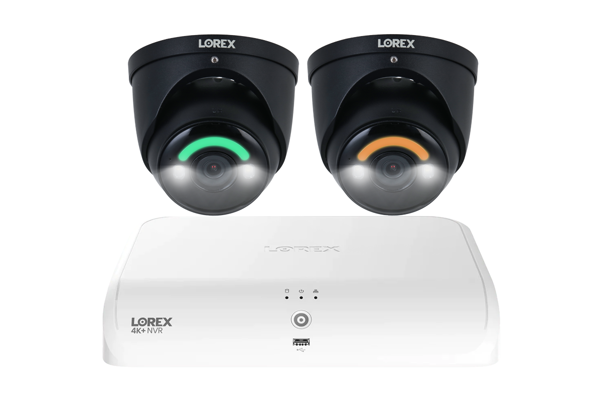 Lorex Fusion Series 4K+ 16 Channel (8 Wired + 8 Fusion Wi-Fi) 2TB Wired System with H16 Wired 4K IP Turret Cameras