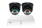 Lorex Fusion Series 4K+ 16 Channel (8 Wired + 8 Fusion Wi-Fi) 2TB Wired System with H16 Wired 4K IP Turret Cameras