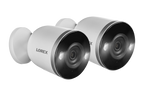 Smart Indoor/Outdoor 2K Wi-Fi Camera 2-pack with Smart Deterrence and Color Night Vision
