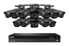 Lorex 4K (16 Camera Capable) 6TB Wired NVR System with Nocturnal 3 Smart IP Bullet Cameras with Motorized Varifocal Lens
