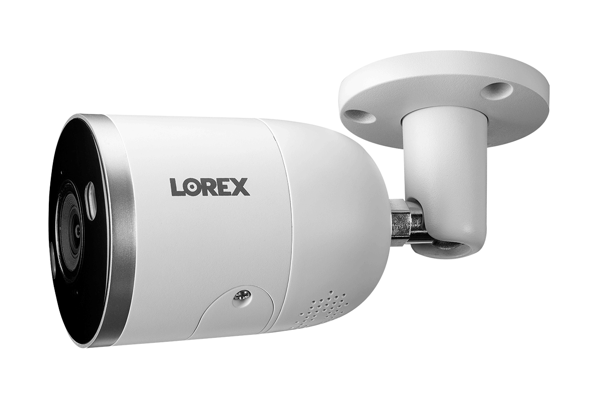 Lorex 4K (32 Camera Capable) 8TB Wired NVR System with Active Deterrence Bullet Security Cameras