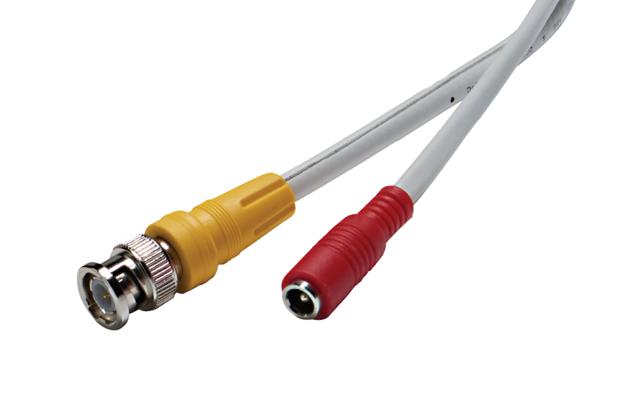 High performance BNC Video/Power Cable for Lorex Analog Security Systems