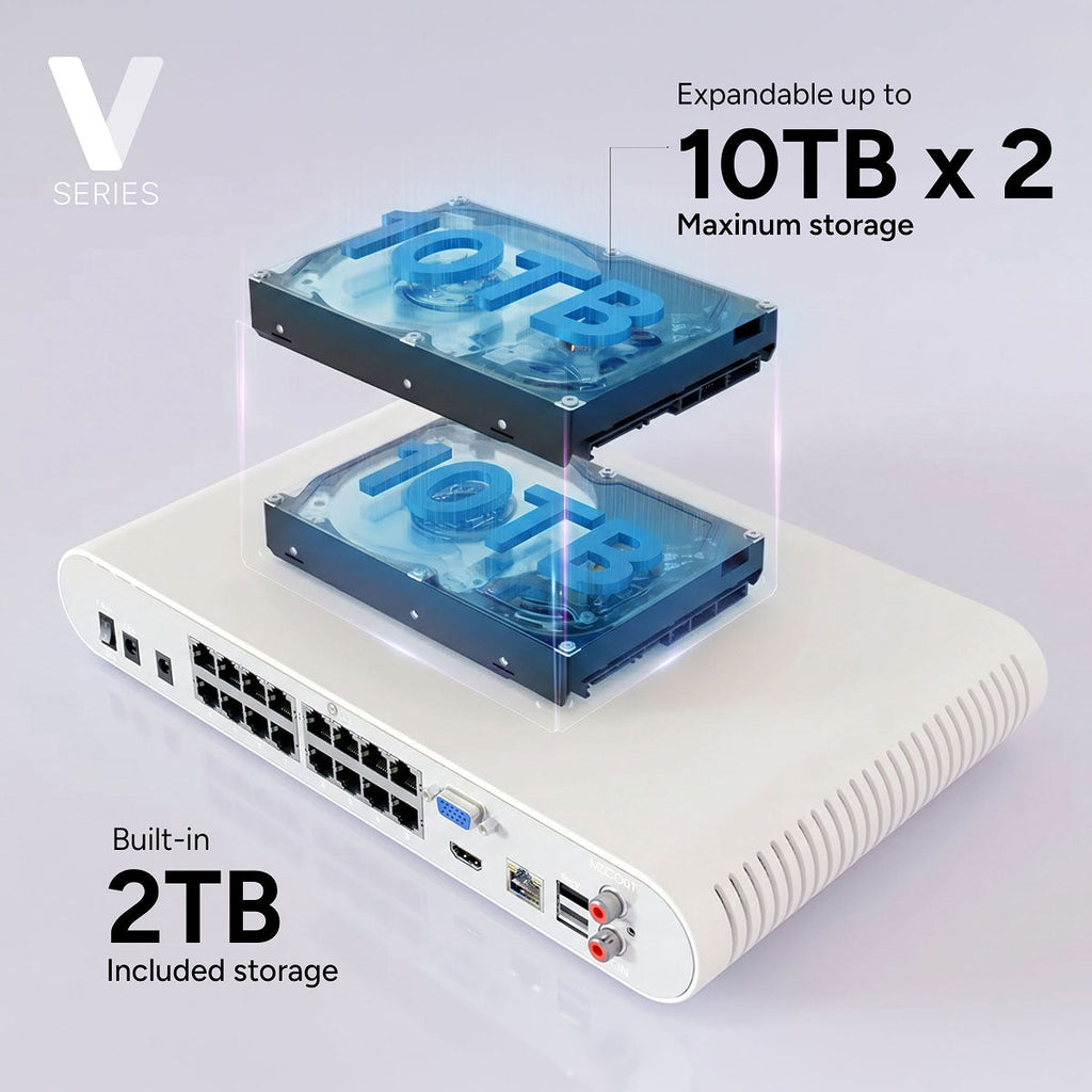 Lorex Connect VF 4K 16 Channel NVR - 2TB