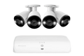 Lorex Fusion 4K 16-Camera Capable (8 Wired + 8 Wi-Fi) 2TB NVR System with 4 Bullet Cameras Featuring Smart Deterrence and 2-Way Audio - Lorex Technology Inc.
