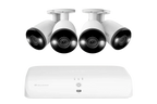 Lorex Fusion 4K 16-Camera Capable (8 Wired + 8 Wi-Fi) 2TB NVR System with 4 Bullet Cameras Featuring Smart Deterrence and 2-Way Audio - Lorex Technology Inc.