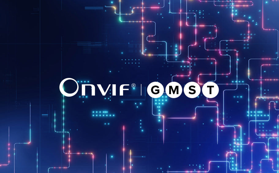 ONVIF compatibility graphic highlighting supported profiles for flexible third-party system integration.