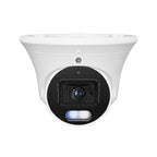 Lorex Connect U3 4K PoE Turret Camera with Red & Blue Deterrence Lights