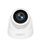 Lorex Connect V3 4K Wired PoE Turret Camera with Smart Security Lighting - White/Black