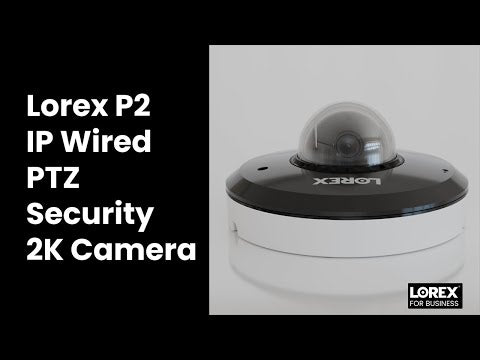 Lorex 2K (4MP) IP Wired PTZ Security Camera with AI Detection and 4x Optical Zoom