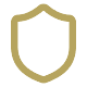 Shield icon representing product warranty protection