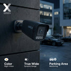 Lorex Connect X Series 4K 16-Channel Wired NVR System with X3 Bullet Security Cameras - 4TB