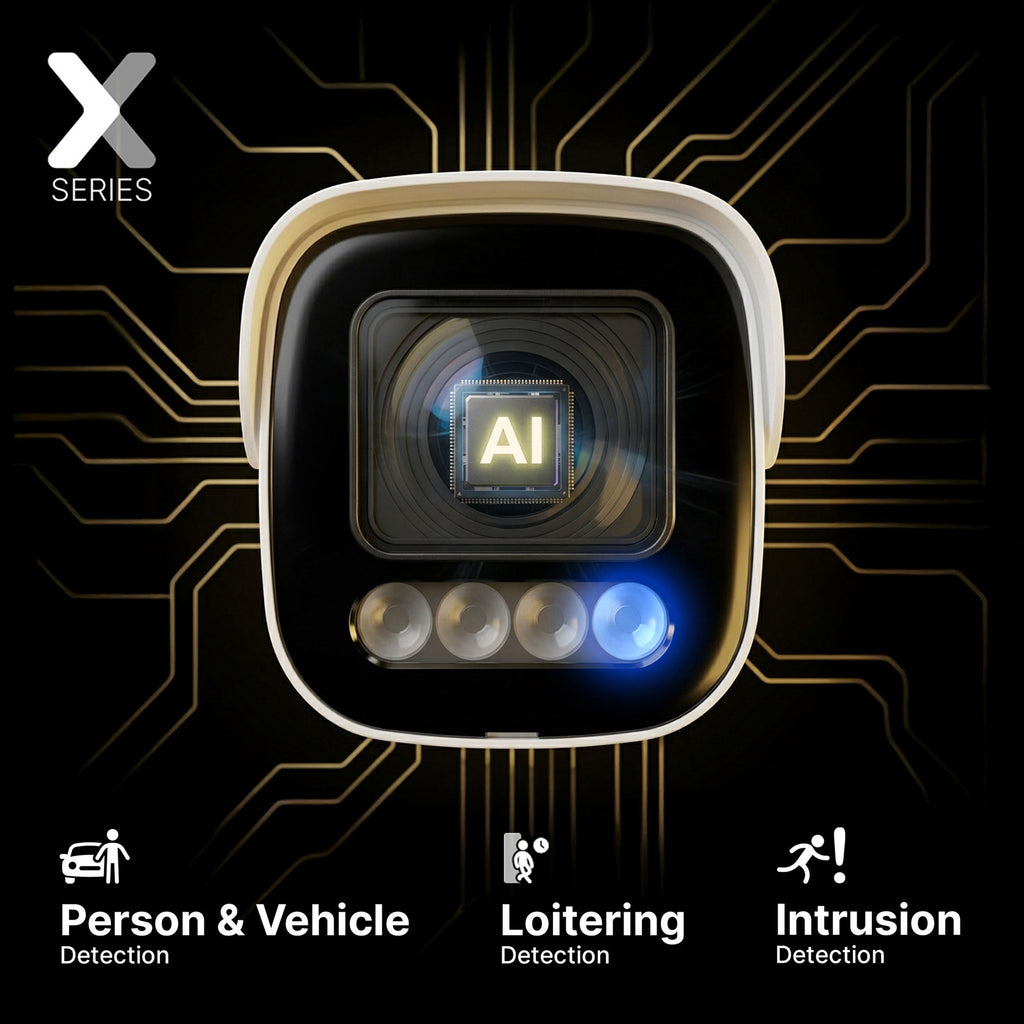 Lorex Connect X Series 4K 16-Channel Wired NVR System with X5 Bullet Security Cameras - 4TB