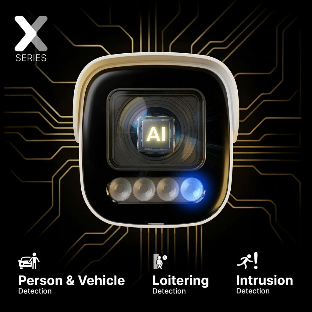 Lorex Connect X Series 4K 32-Channel Wired NVR System with X5 Bullet Security Cameras - 8TB