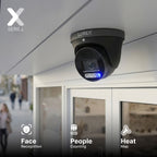 Lorex Connect X5 4K PoE Turret Camera with AI Color Night Vision